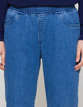 Connexion Drawstring Denim Jogger Wanita