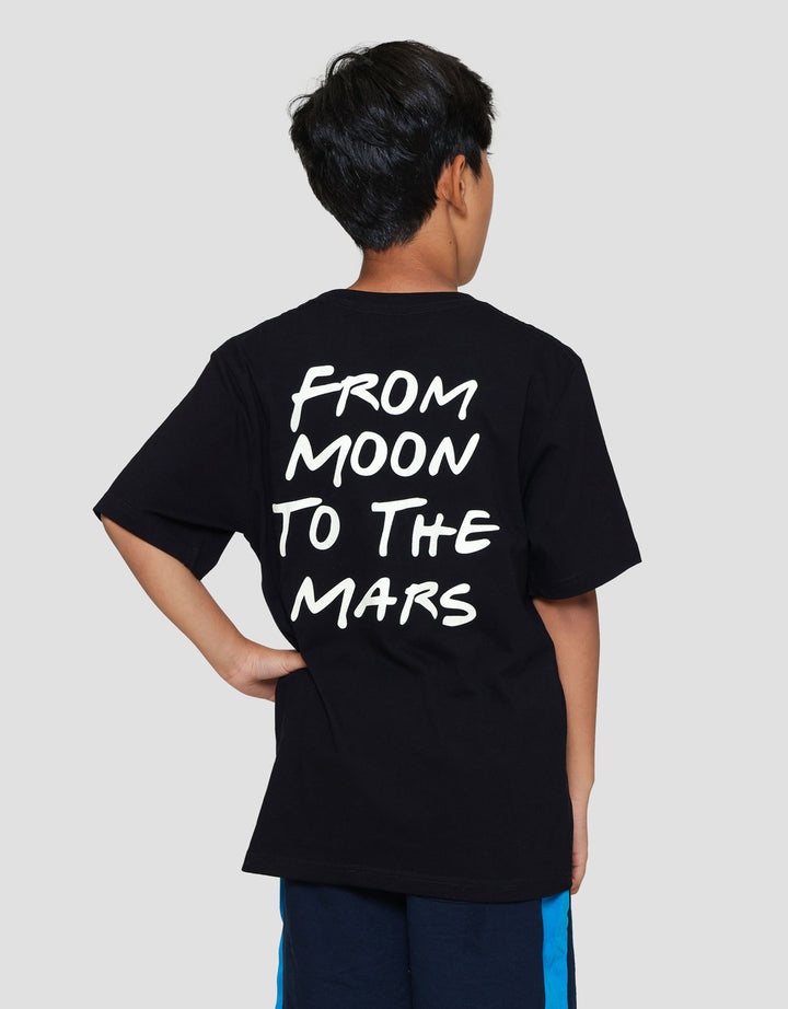 Nevada Print Two Sided Astronaut From Moon Kaos Anak Laki-laki