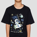 Nevada Print Two Sided Astronaut From Moon Kaos Anak Laki-laki