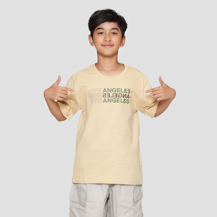 Nevada Print New Angeles Kaos Anak Laki-laki