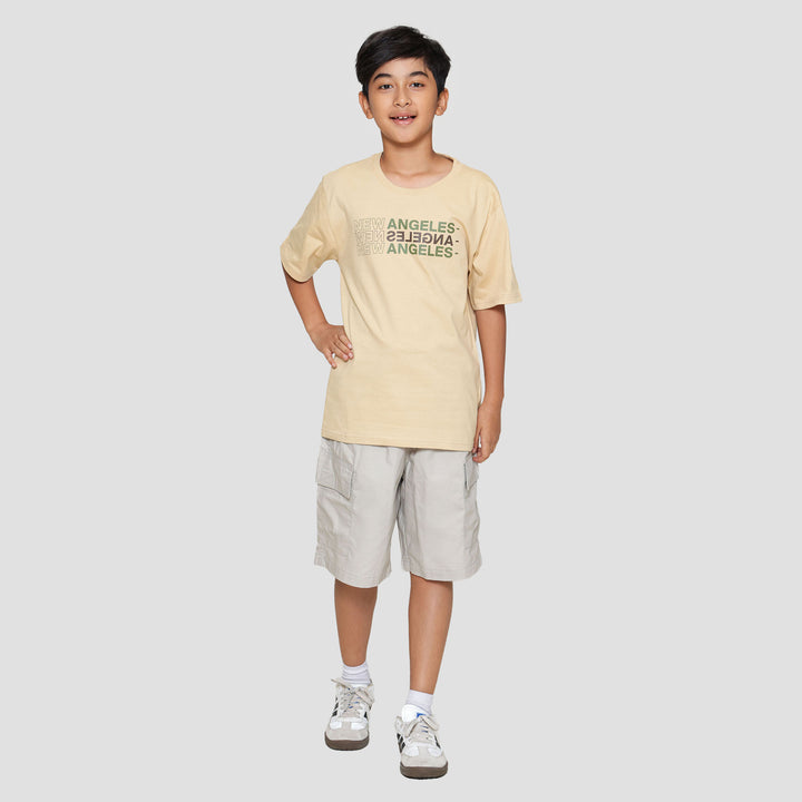 Nevada Print New Angeles Kaos Anak Laki-laki