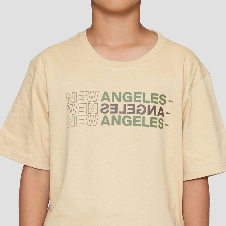 Nevada Print New Angeles Kaos Anak Laki-laki