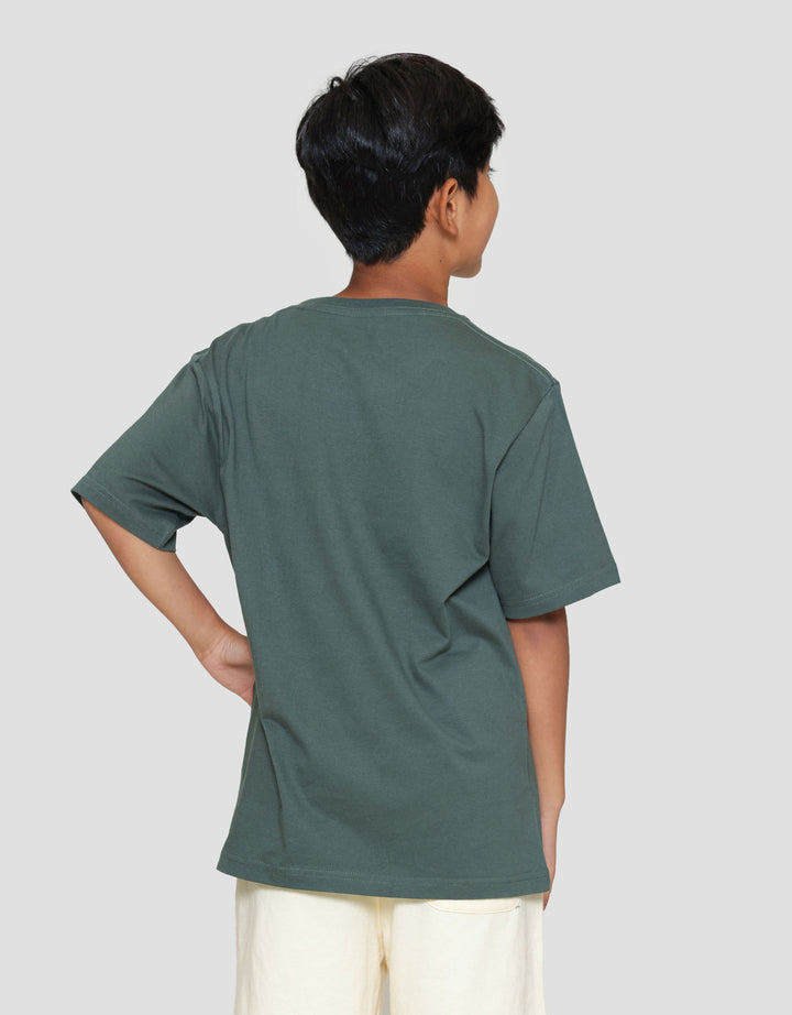 Nevada Print Never More Kaos Anak Laki-laki