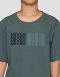 Nevada Print Never More Kaos Anak Laki-laki