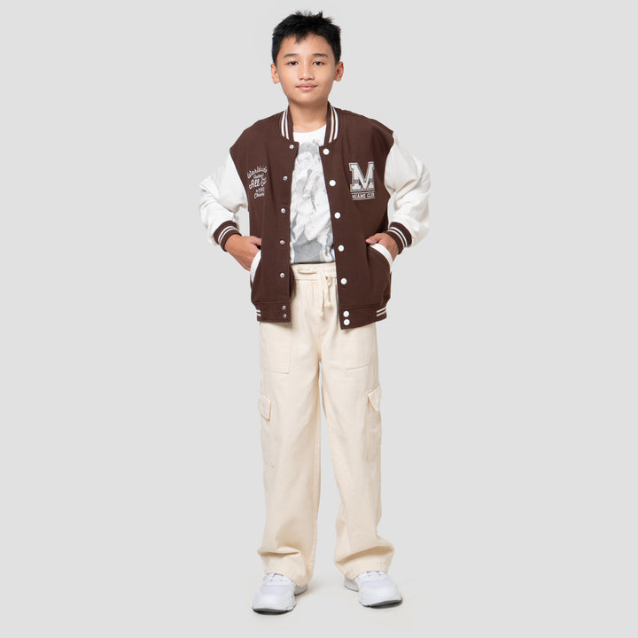 Nevada Varsity Embro Jaket Anak Laki-laki