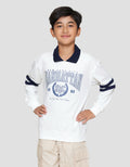 Nevada Collar Print Manhattan Sweater Anak Laki-laki