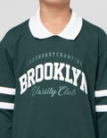 Nevada Collar Print Brooklyn Sweater Anak Laki-laki