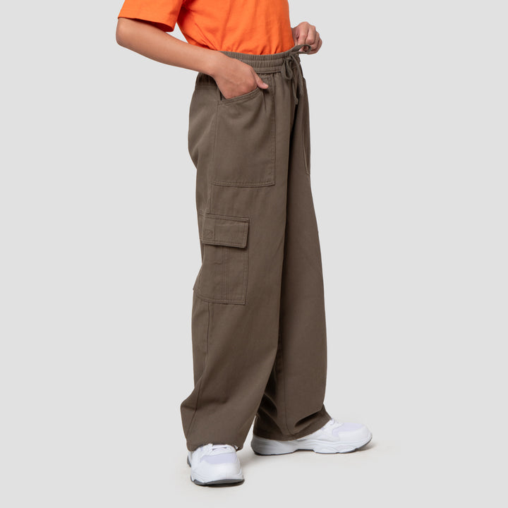 Nevada Karet Non Stretch Regular 3D Celana Cargo Anak Laki-laki