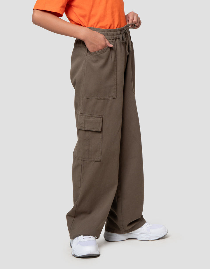 Nevada Karet Non Stretch Regular 3D Celana Cargo Anak Laki-laki