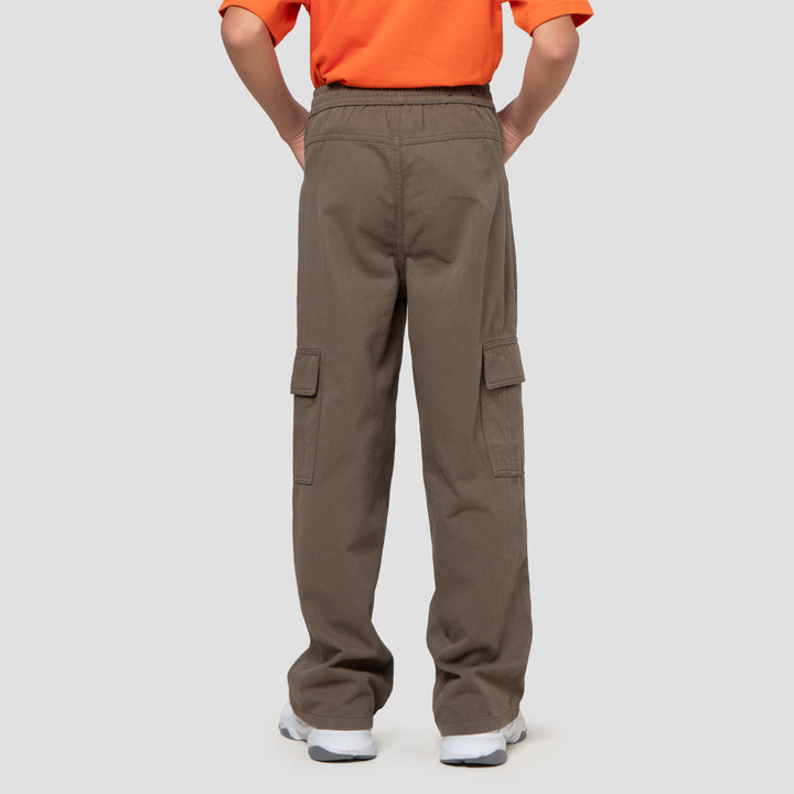 Nevada Karet Non Stretch Regular 3D Celana Cargo Anak Laki-laki