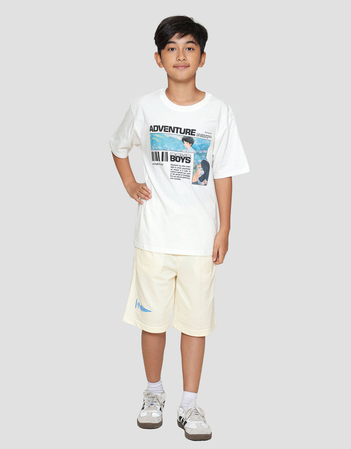 Nevada Photo Print Adventure Kaos Anak Laki-laki