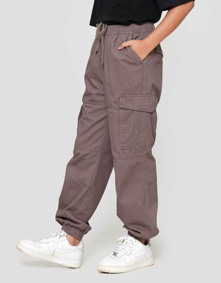 Nevada Non Stretch Karet Pocket Celana Jogger Anak Laki-laki