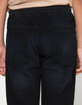 Nevada Wisker Regular Ribbed Waistband Celana Denim Anak Laki-laki