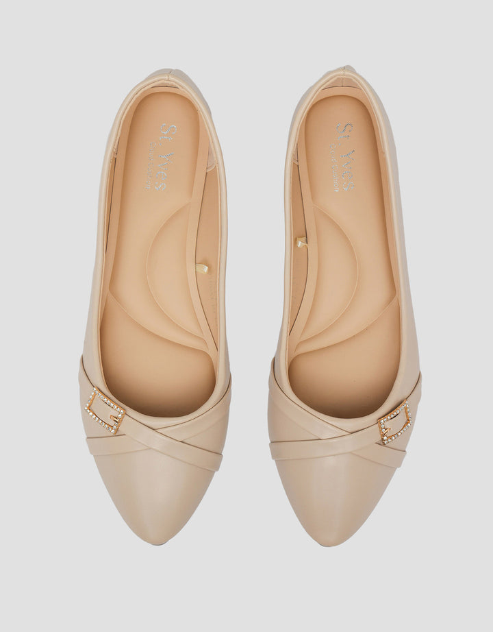 St. Yves Ballerina Sepatu Flat Scc13 Wanita