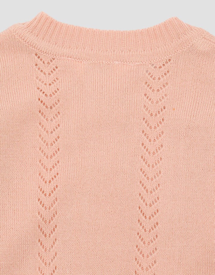 Little M Rajut Ruffle Sweater Anak Bayi Perempuan