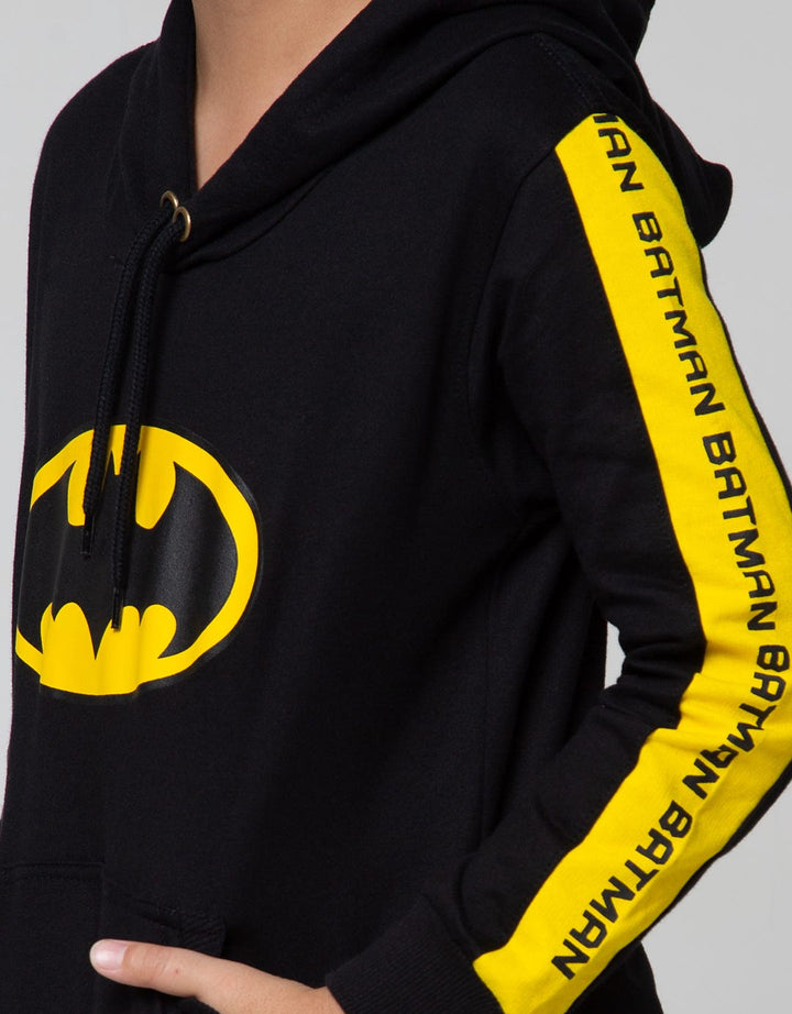 Character Sweater Batman Logo Hood Ear Ribbon