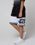 Star Wars Celana Pendek Knit Logo Samping