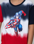 Marvel Avengers T-Shirt Contrast Captain
