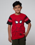 Marvel Spiderman Head Short Sleeve T-Shirt