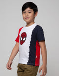 Marvel Spiderman T-Shirt Contrast Face