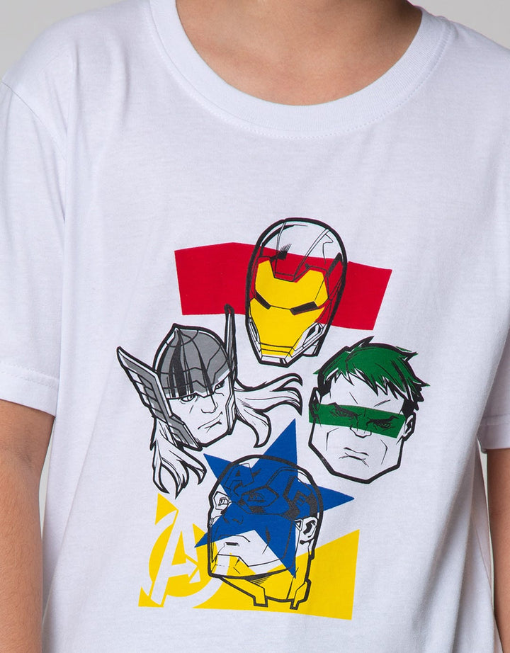 Marvel Avenger Face T-Shirt 2 Pack