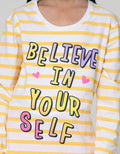 Nevada Long Sleeve T-Shirt Full Print Wording Believe In