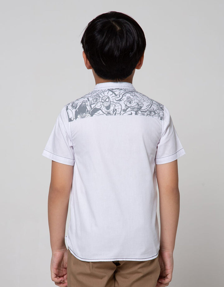 Marvel Short Sleeve Shirt Print