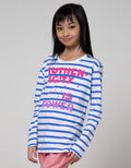 Nevada Long Sleeve T-Shirt Basic Full Print Strp Wording Authenticit