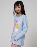 Nevada Long Sleeve T-Shirt Basic Many Hearts