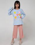 Nevada Long Sleeve T-Shirt Basic Many Hearts