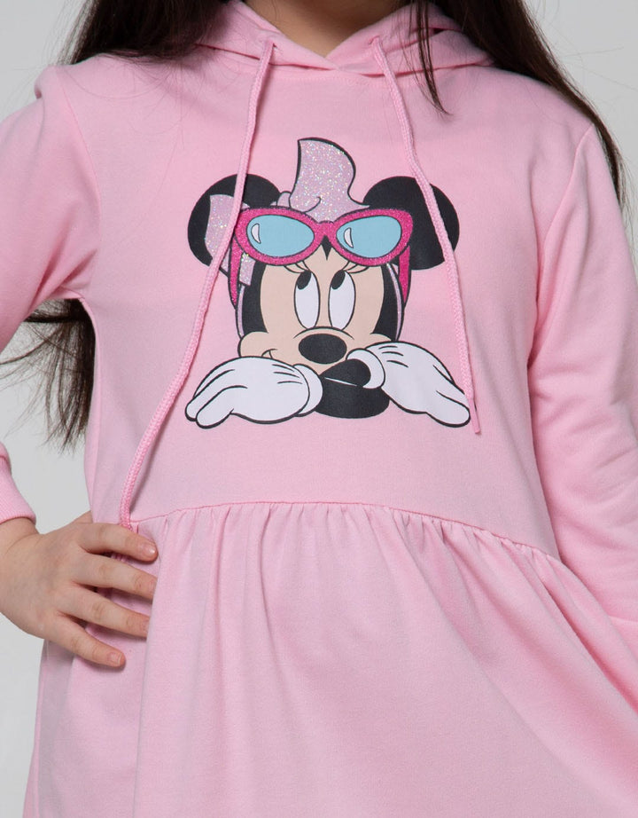 Disney Minnie Skate Dress Long Sleeve Hoodie