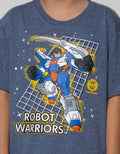 Aero Short Sleeve Printnofloc Regu Robot Warrior