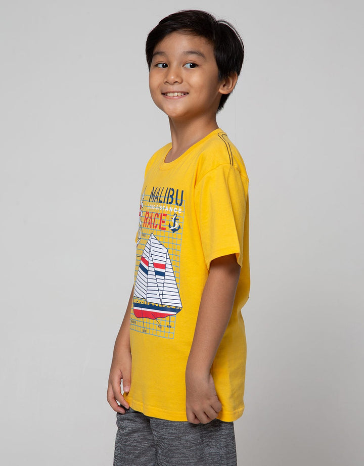 Aero Short Sleeve Printnofloc Regu Robot Malibu Ship