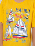 Aero Short Sleeve Printnofloc Regu Robot Malibu Ship