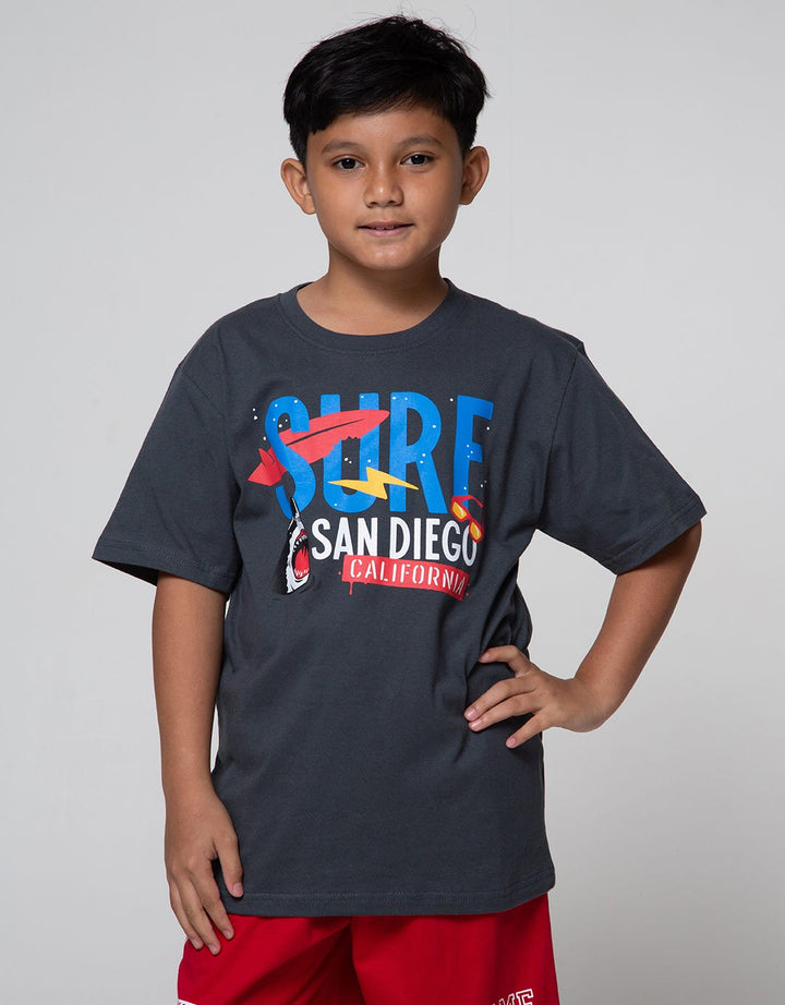 Aero Basic Short Sleeve T-Shirt Print Squad Shark