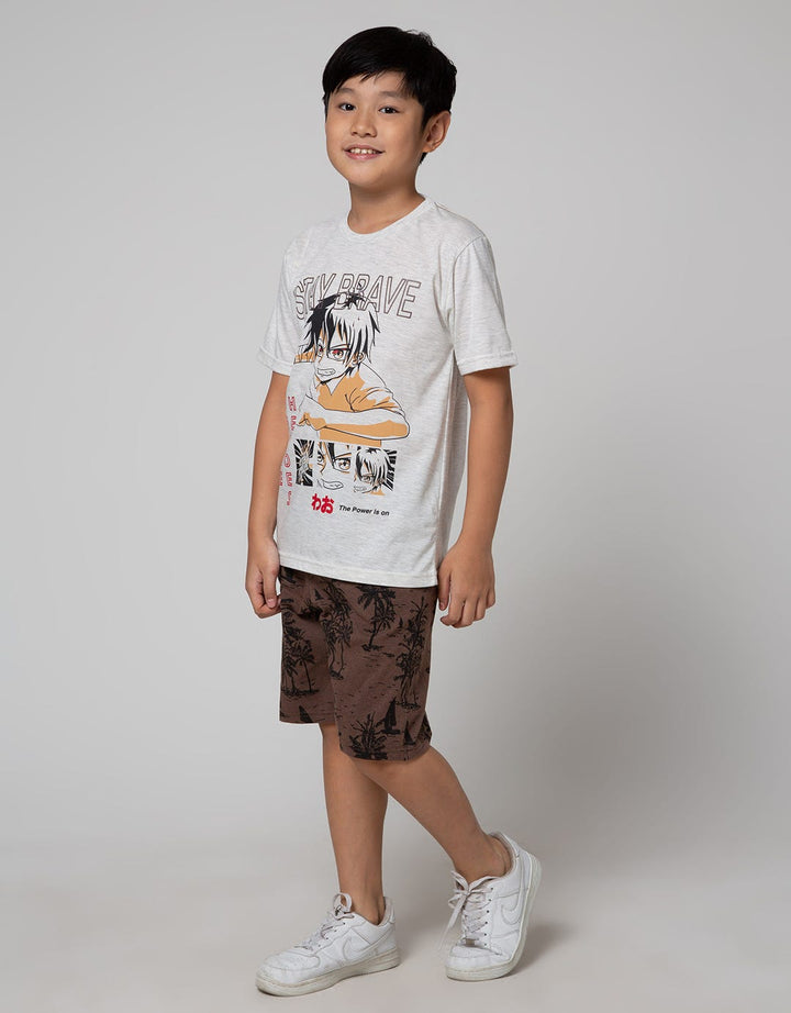 Aero Short Pants Print Tade Desert