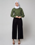 Annisa Long Pants Culottes Pleats