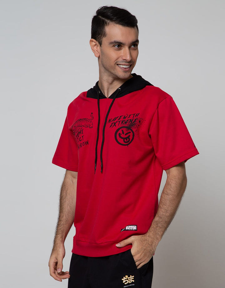 SS T-SHIRT HOODIE RE