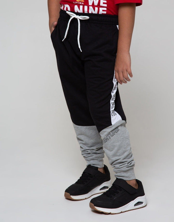 Aero Jogger Knitting Rib Asymmetric