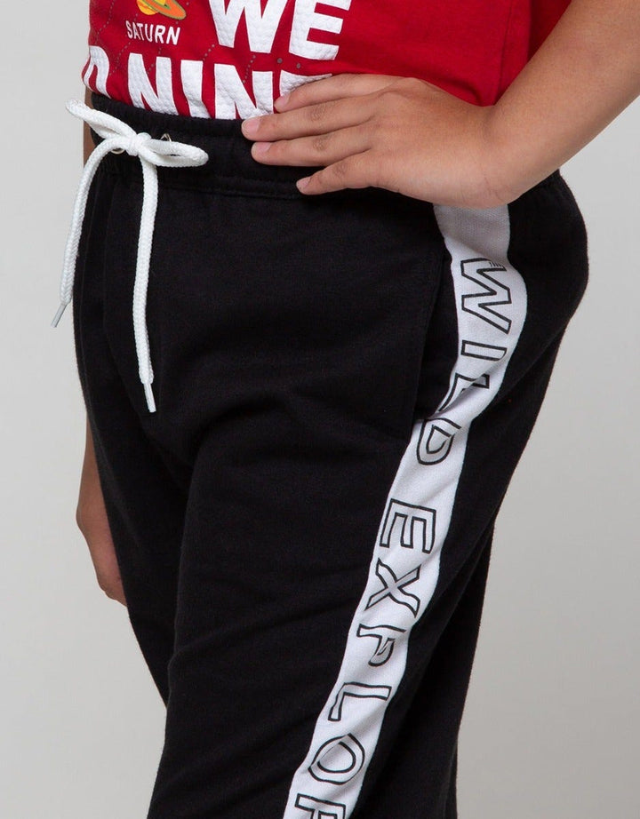Aero Jogger Knitting Rib Asymmetric