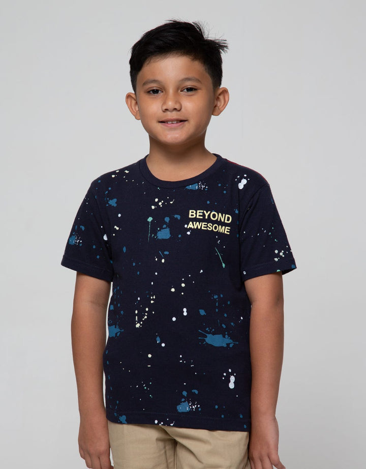 Little M Short Sleeve T-Shirt  Splash Awesome
