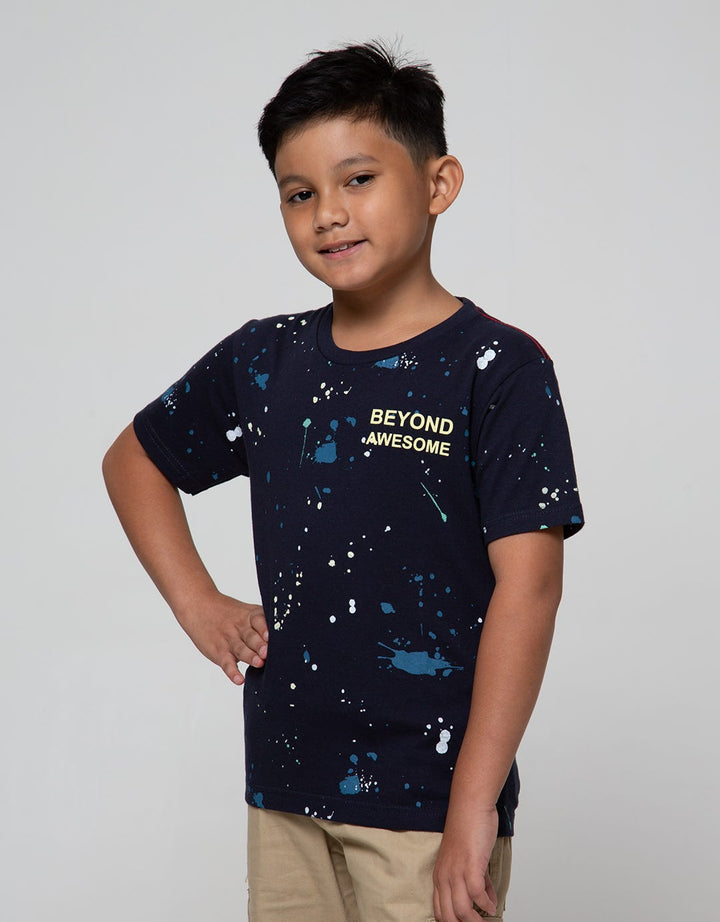 Little M Short Sleeve T-Shirt  Splash Awesome