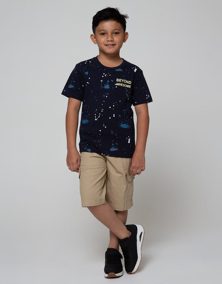 Little M Short Sleeve T-Shirt  Splash Awesome