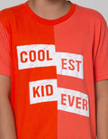 Little M Short Sleeve T-Shirt Cut N Sewn Cool