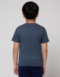 Little M Short Sleeve T-Shirt Leopard Flip