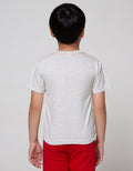 Little M Short Sleeve T-Shirt Aniimal Aplikasi Flip