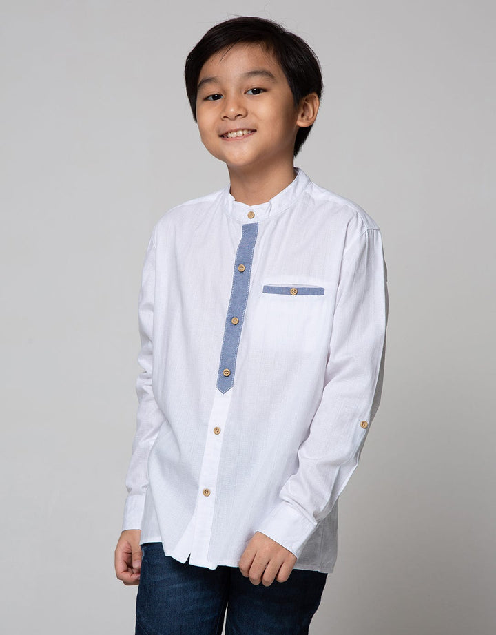 Aero Long Sleeve Shirt Koko Casual Dobby Structure