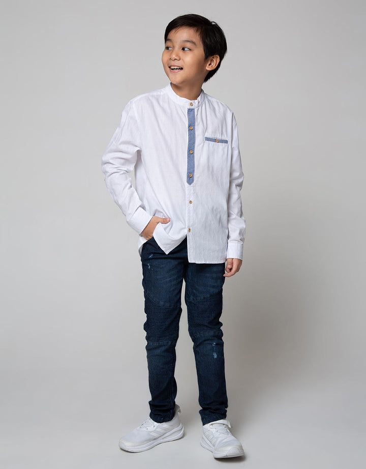 Aero Long Sleeve Shirt Koko Casual Dobby Structure