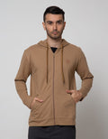 Nevada Ki Hoodie Terry Jaket Pria