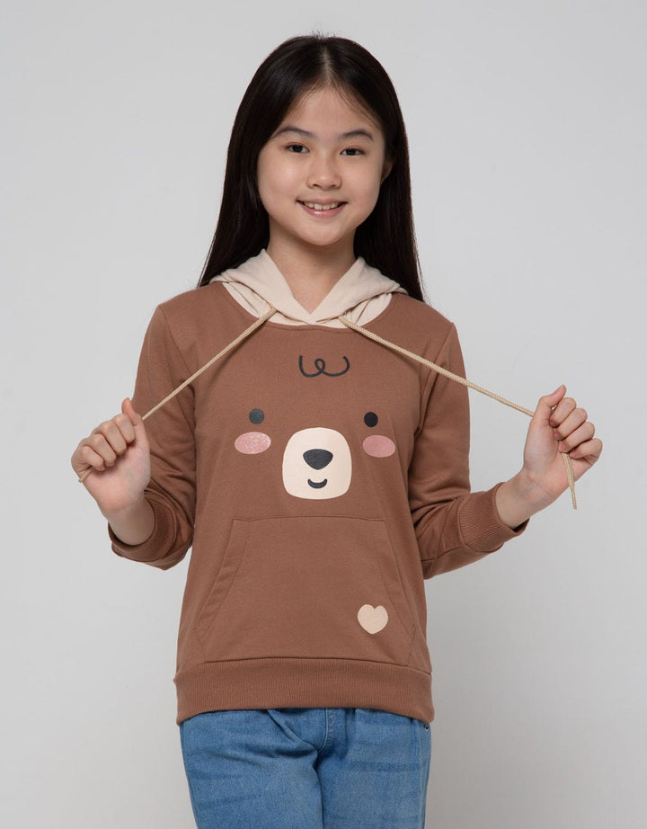 Aero Sweatshirt Sweatshirt Hoodie Bear Face